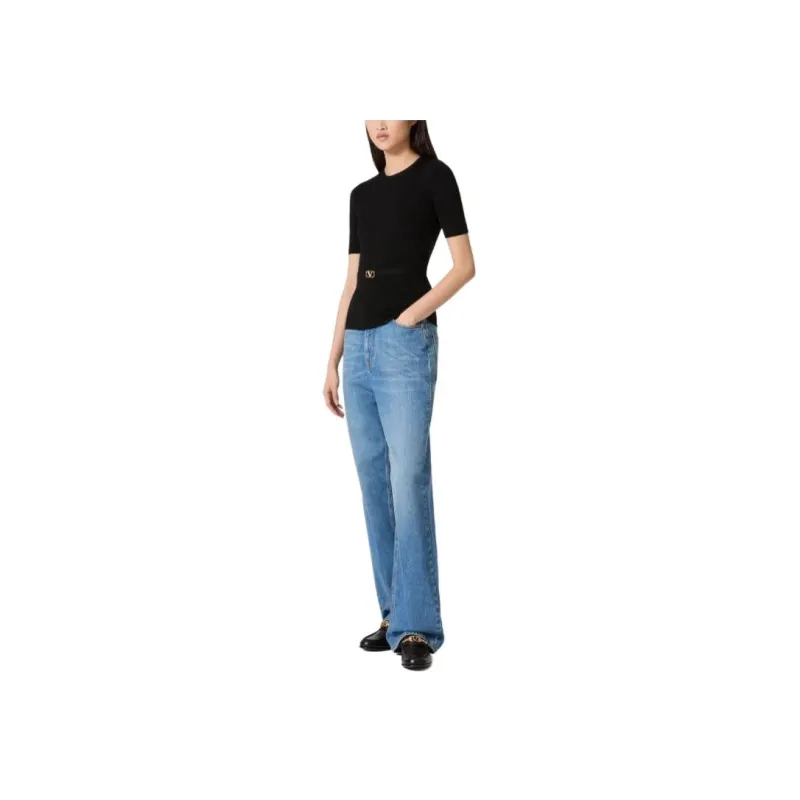 Valentino T Shirt Women's Black-1