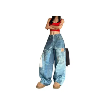 Pirkadat Jeans Unisex Blue