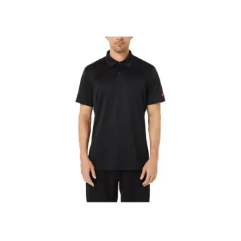 Asics Polo Shirts Men Black