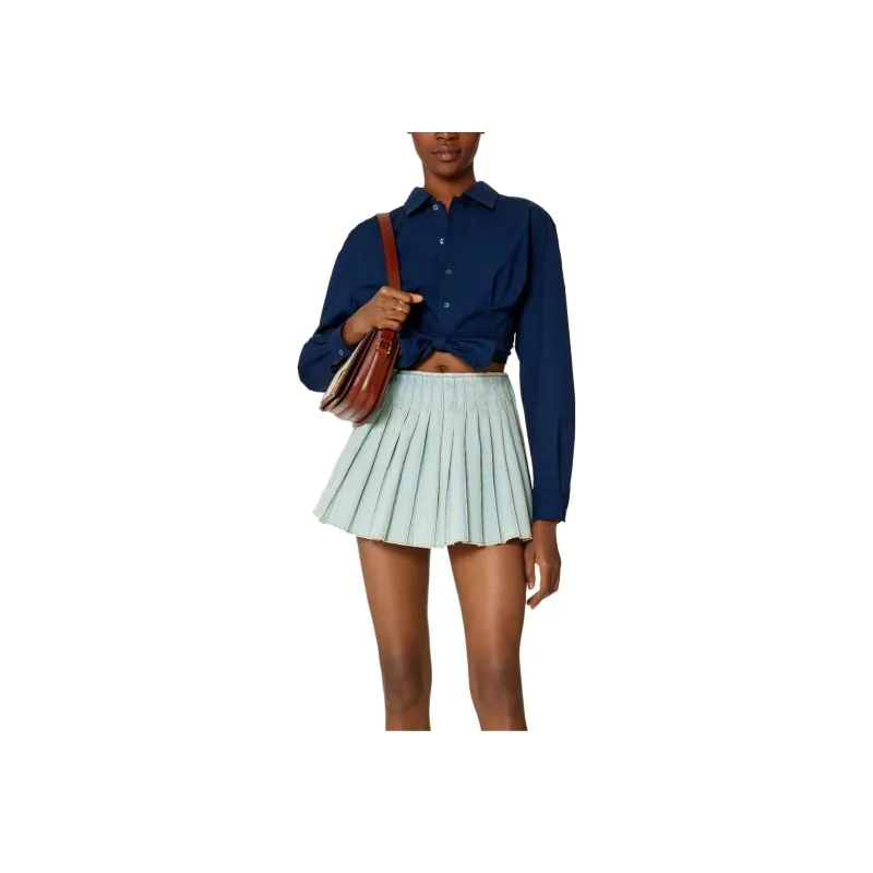 Ami Wrap Shirt 'Nautic Blue'-1