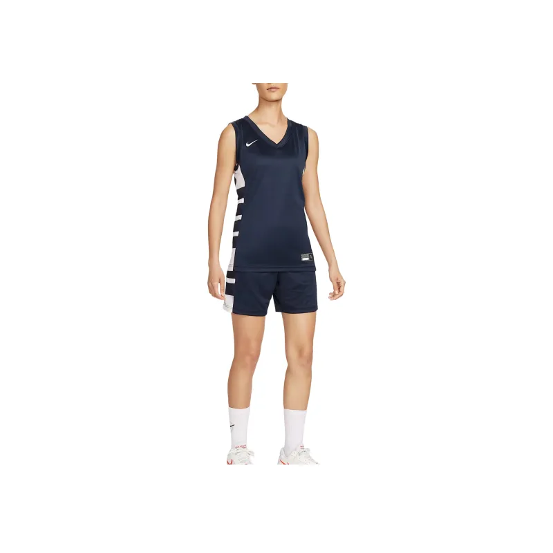 Nike Dri Fit Elite Power Basketball Jersey Women's Deep Team Blue 401-1