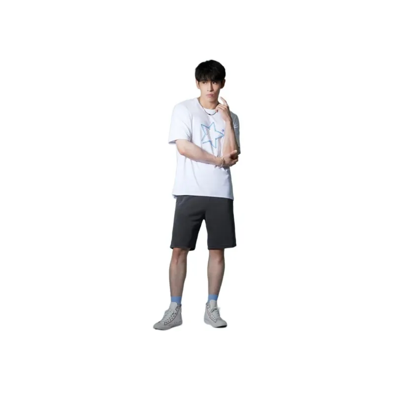 Converse SS23 Set in Sleeve T Shirt Unisex White-6