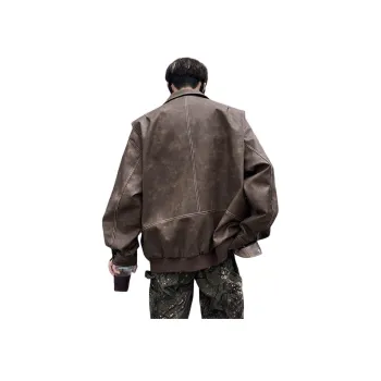 FOR FEAR THAT Leather Jacket Unisex
