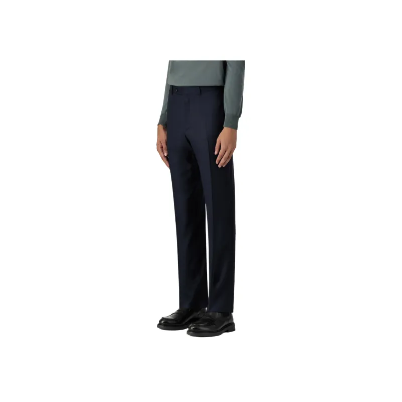 Canali Suit Trousers Men Blue-3