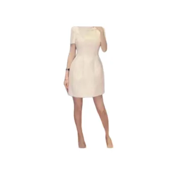 Valentino SS23 Short Sleeved Dresses Women's White