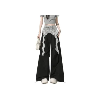 NHZN Casual Pants Women's Black