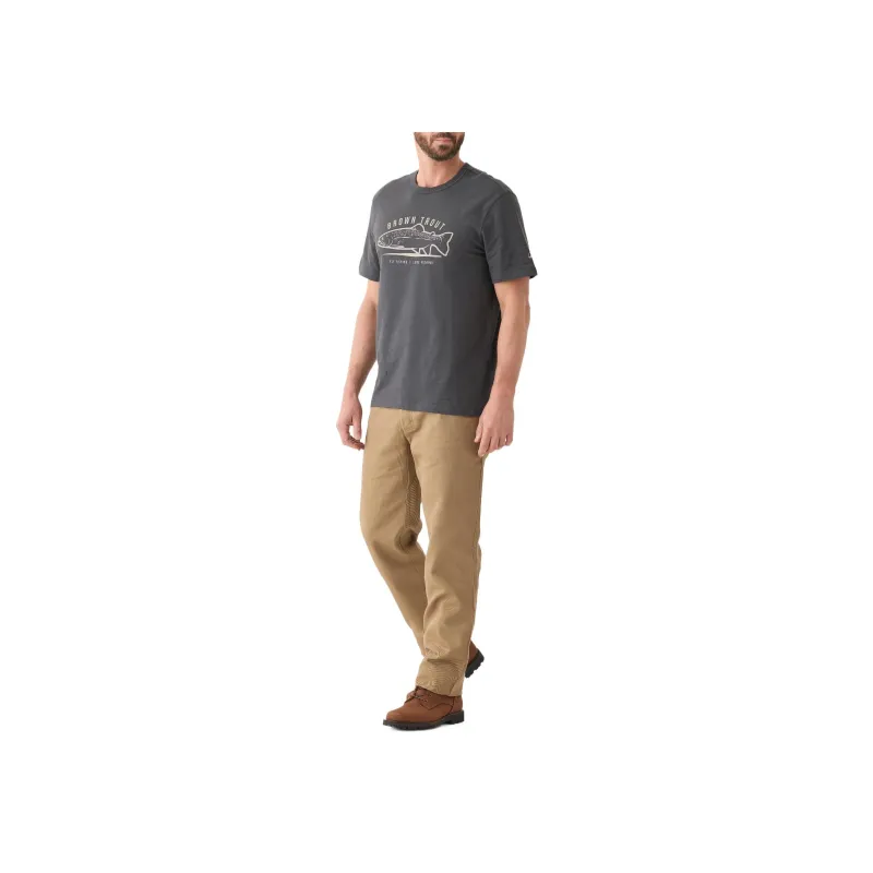 DECATHLON CRANK T Shirt Men's Smoky Black-0