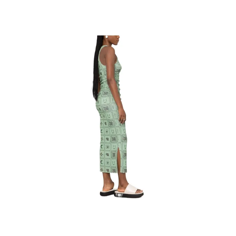 NANUSHKA Sleeveless Dresses Women's Green-3
