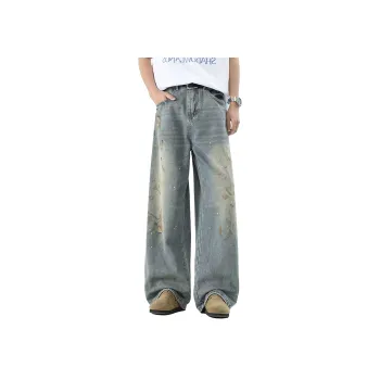 NOAHGIGI Jeans Unisex Light Blue