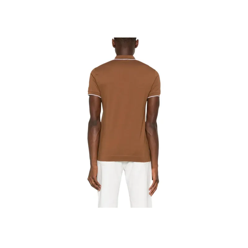 Ermenegildo Zegna Logo embroidered Polo Shirt-2