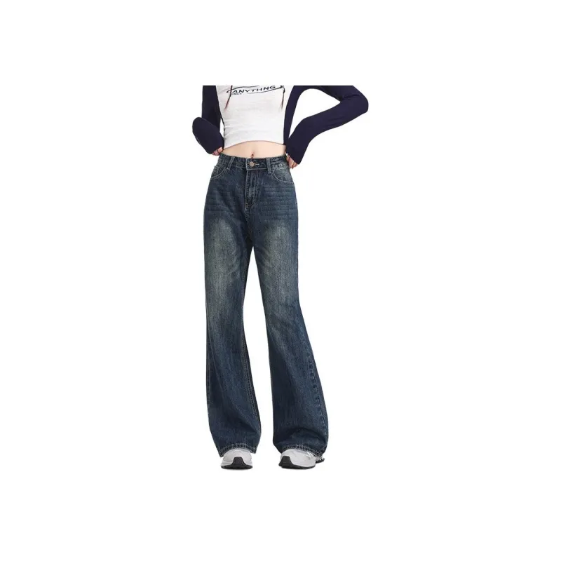 Wen Shan Jeans Women's Vintage Blue-0