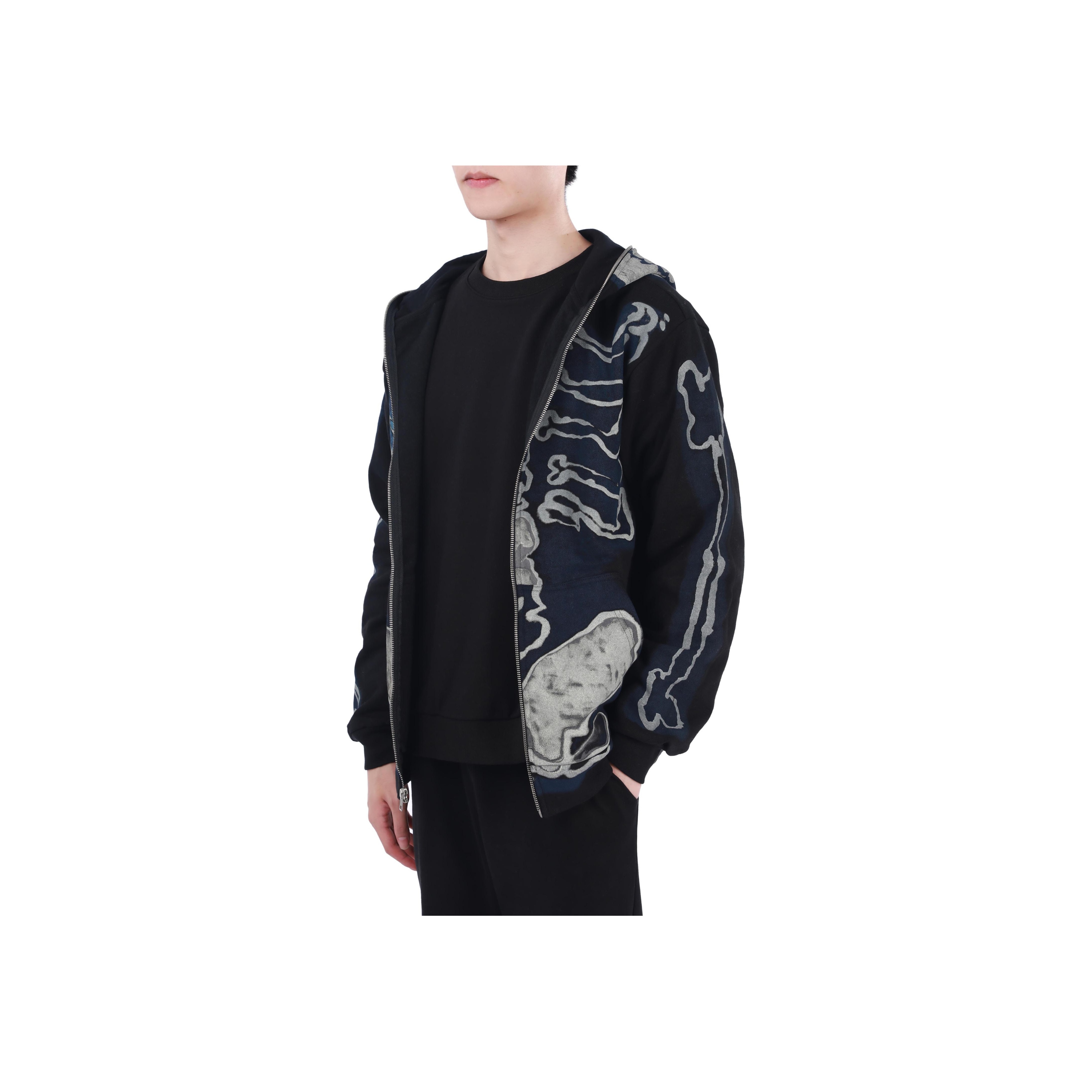 Travis Scott Cactus Jack for Fragment Skeleton Graffiti Full