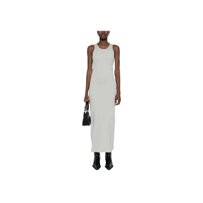 Rabanne Logo patch Maxi Dress-1