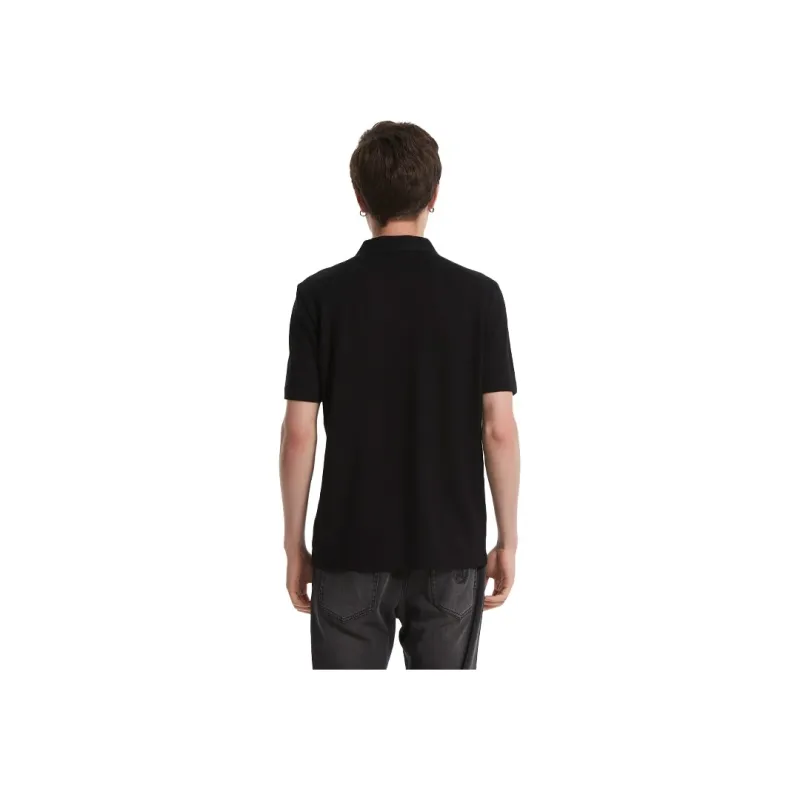 ANDREW MACKENZIE Polo Shirts Men Black-2