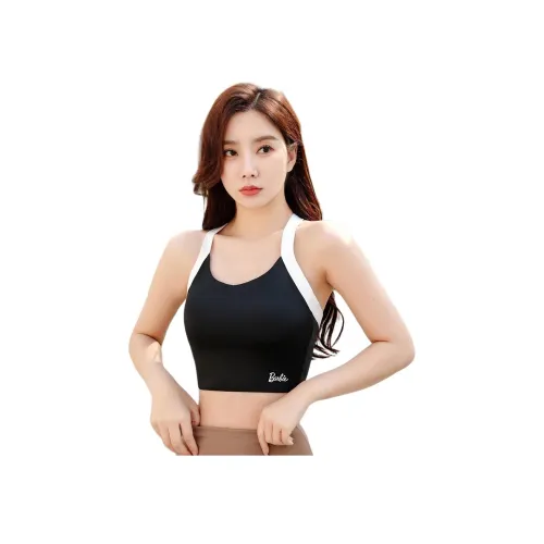 바비 스타버스트 블랙+화이트 여성 스포츠 이너웨어