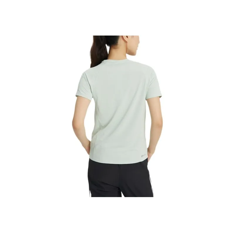 Adidas T Shirts Women's Cyan-2