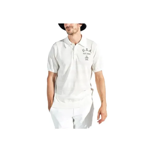MUNSINGWEAR 화이트 남성 폴로 셔츠