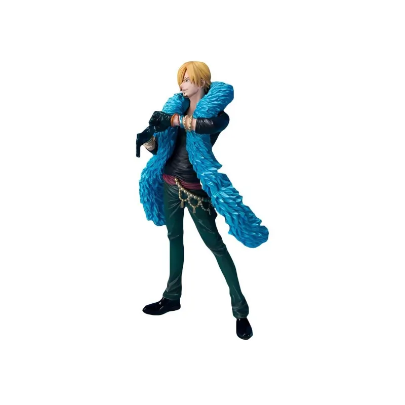 BANDAI Sanji Bandai One Piece Figuarts Zero Sanji Scale Figures 15cm-0