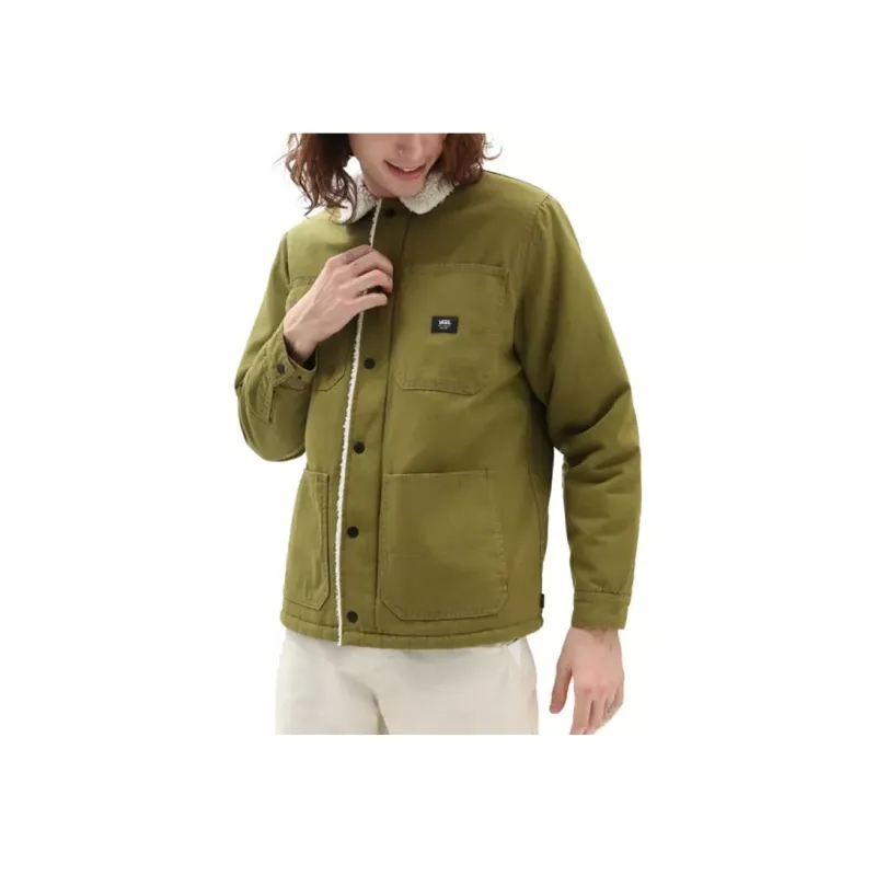 Vans Drill Chore Coat Jacket Men's Green-3