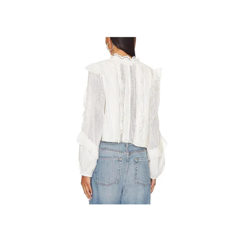 FREE PEOPLE Shirt Women's White-2