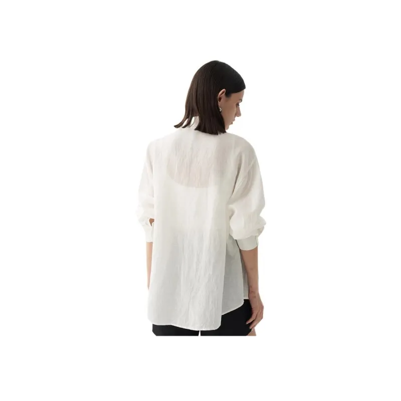 SHALLOW STREAMS Shirt Women's Wabi Sabi White-0
