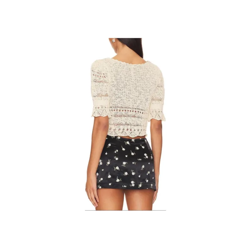 FREE PEOPLE T-Shirt Women's Beige-1