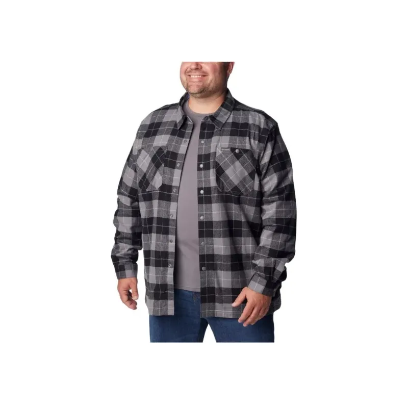 Columbia Cornell Woods Shirts Men Gray-3
