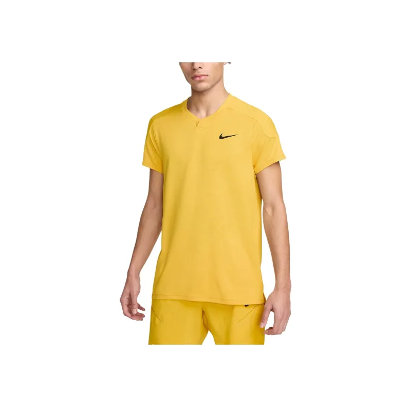 Nike T-Shirts Men Yellow-0