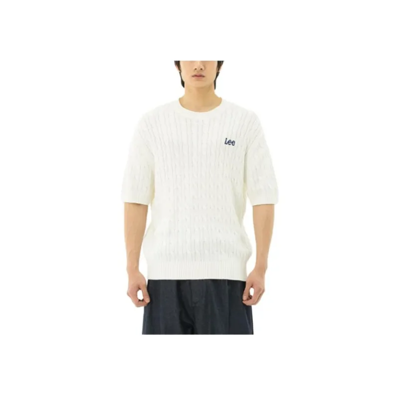 Lee Knitwear Unisex White-2