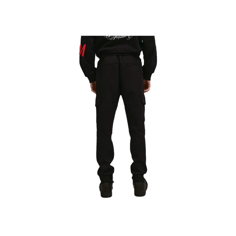 H&M Casual Pants Men Black-2