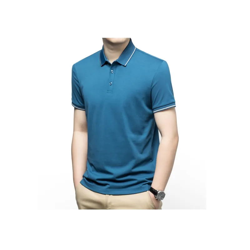 H YXIANG Polo Shirts Men-8