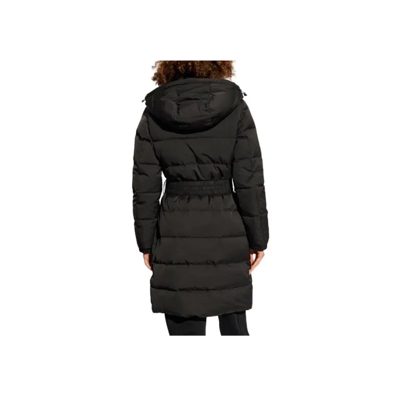 MOSCHINO Teddy Bear Patch Zip Up Padded Jacket-1