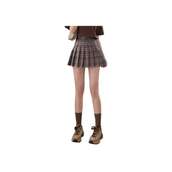 Ya Sheep People Casual Short Skirts Women's Dark Gray