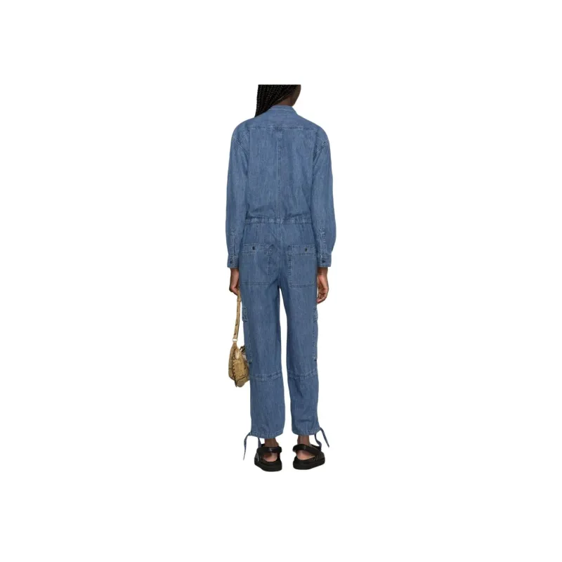 ISABEL MARANT ETOILE Idany Denim Jumpsuit-2
