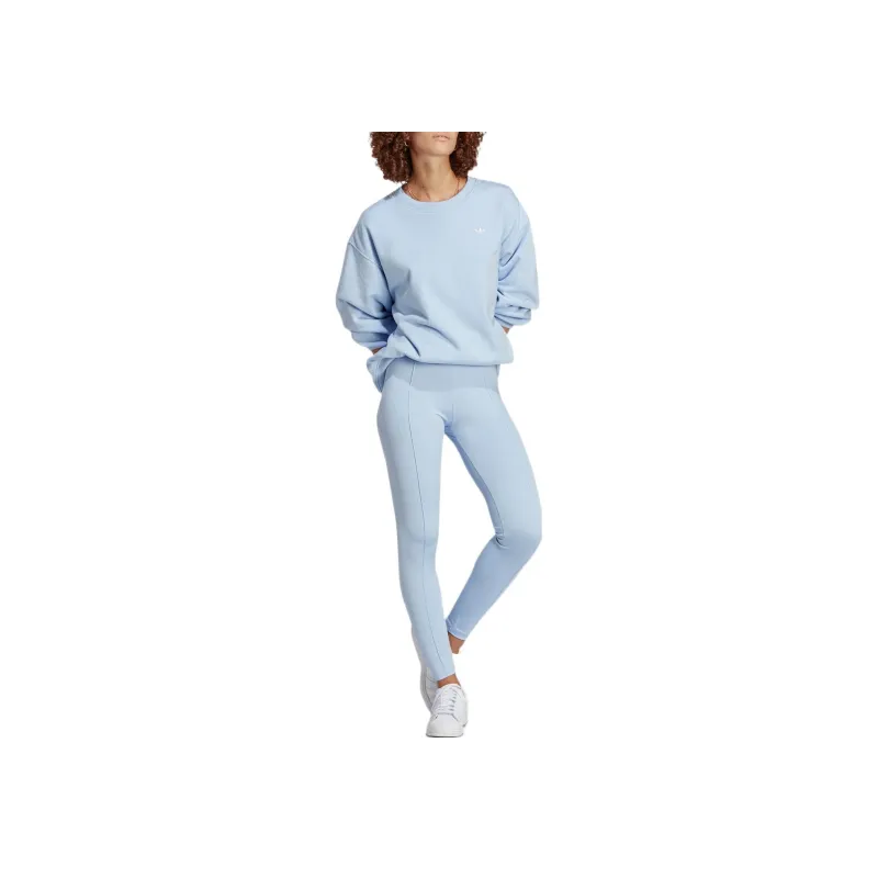 Adidas Originals Sweatshirt Women's Light Pink Blue-1