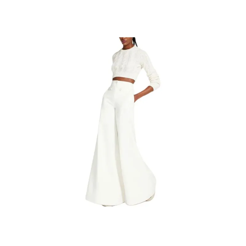 MaxMara Casual Pants Women's White-1