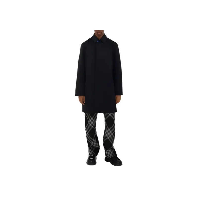 Burberry Coats Men Black-2