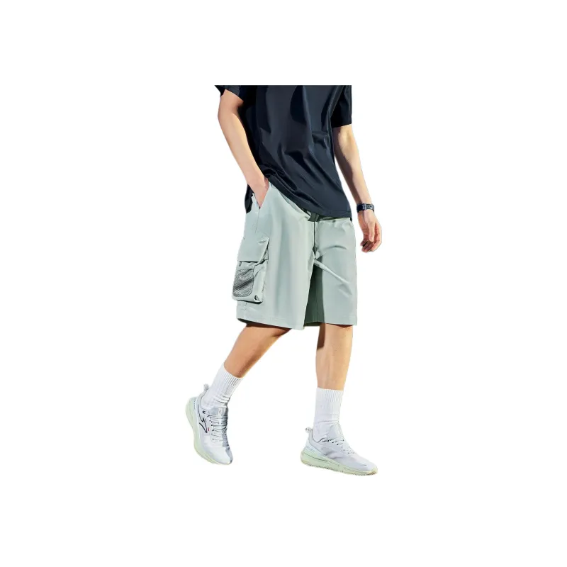Erke Casual Shorts Men's River Trekking Green-2