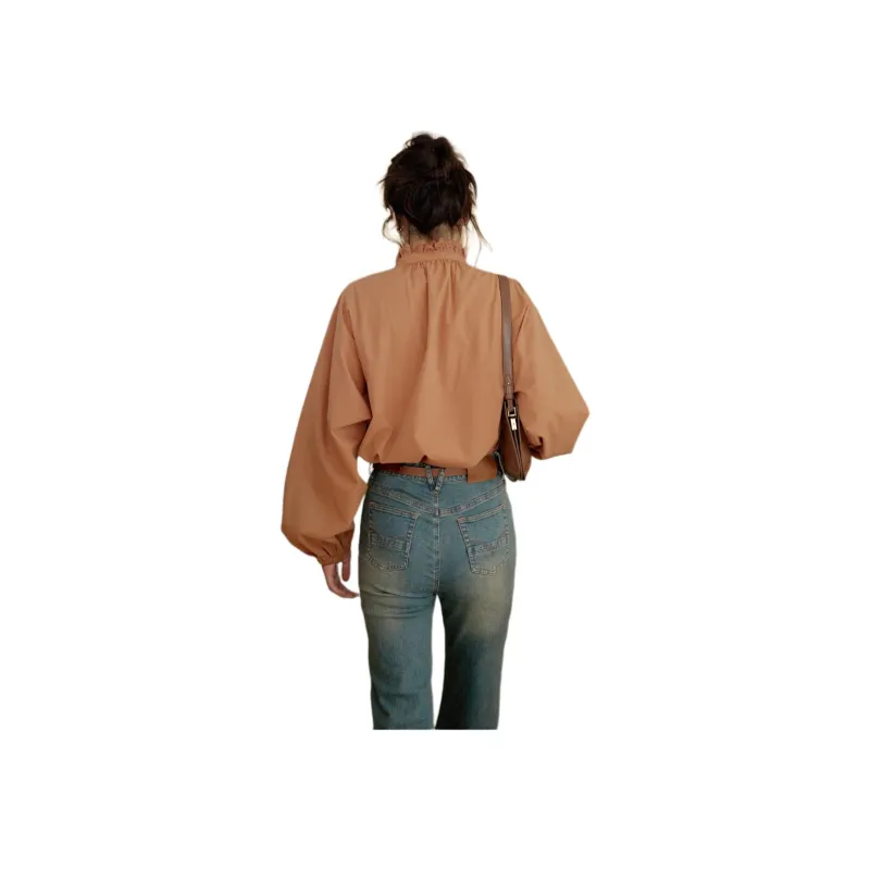 SOLIGHTER Shirt Women's Cameo Orange-1