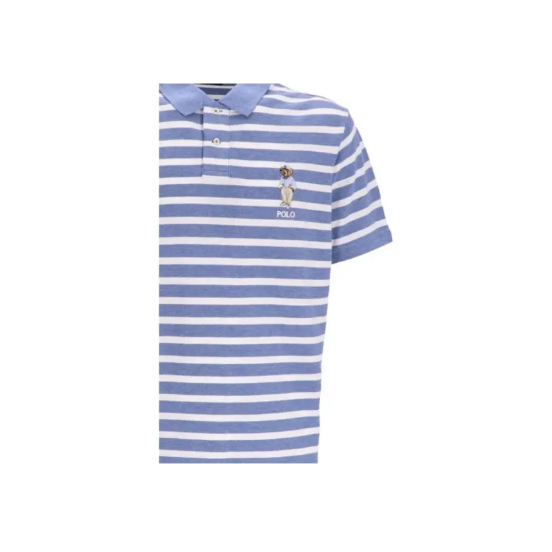Polo Ralph Lauren Polo Bear Striped Polo Shirt-6
