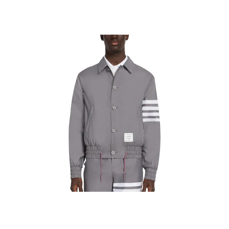 THOM BROWNE Jackets Men Gray-1