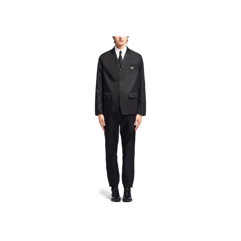 PRADA SS21 Business Suit Coat Men's Black-2