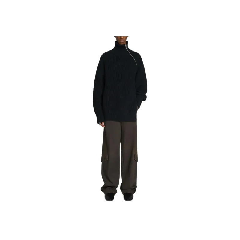 DRIES VAN NOTEN Roll Neck Knitted Jumper-2