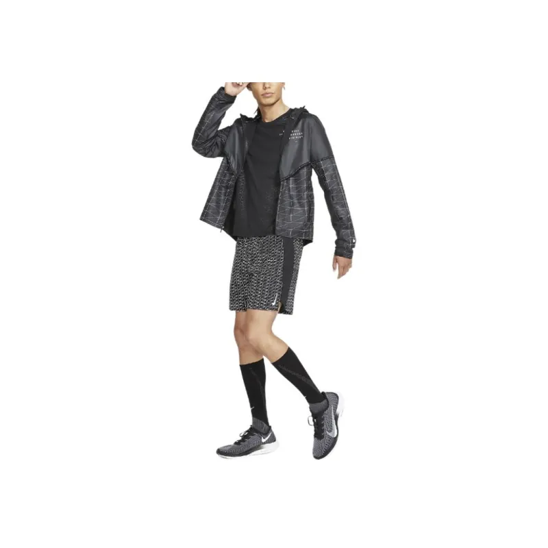 Nike Jackets Men Black-4