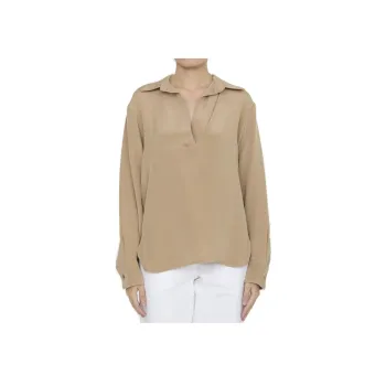 MaxMara V Neck Long Sleeved Shirt