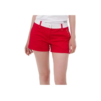 EMPORIO ARMANI EA7 Casual Shorts Women's Red