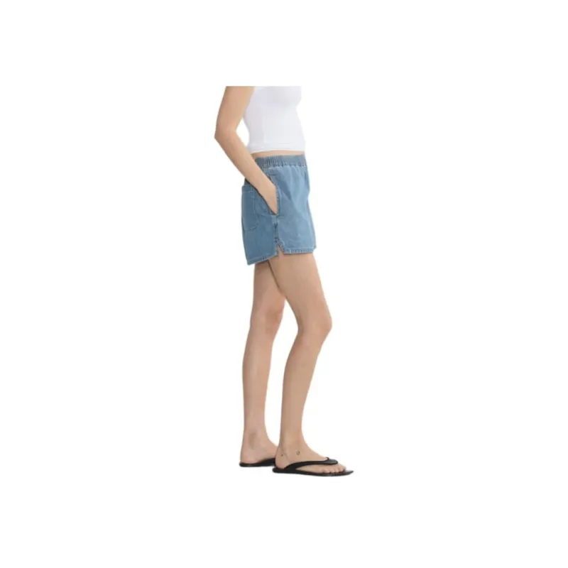 ARITZIA SS25 Denim Forum The '90s So soft Lo rise Denim Short Denim Shorts Women's-4