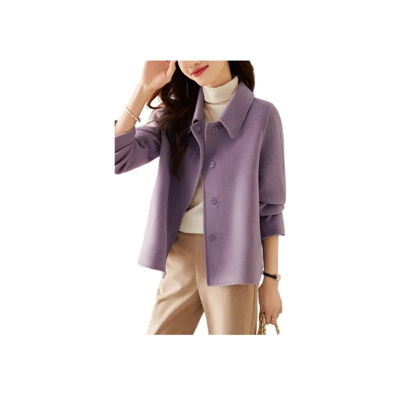 XWI Coats Women's Purple Gray-2