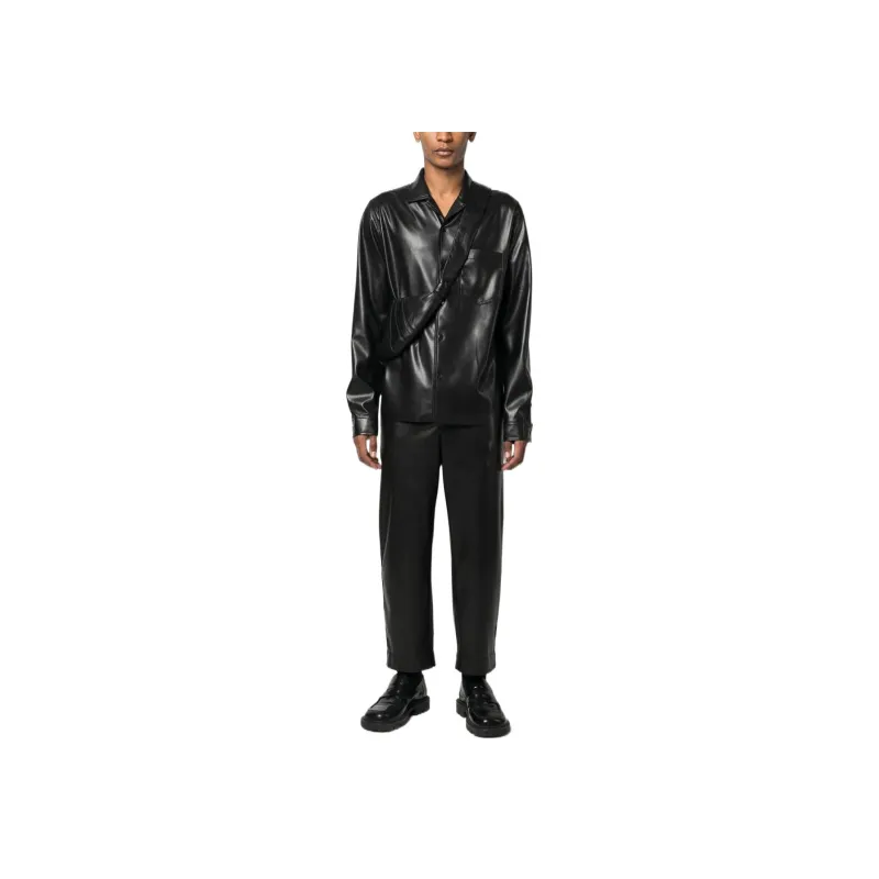 NANUSHKA Coated finish Shirt Jacket-1