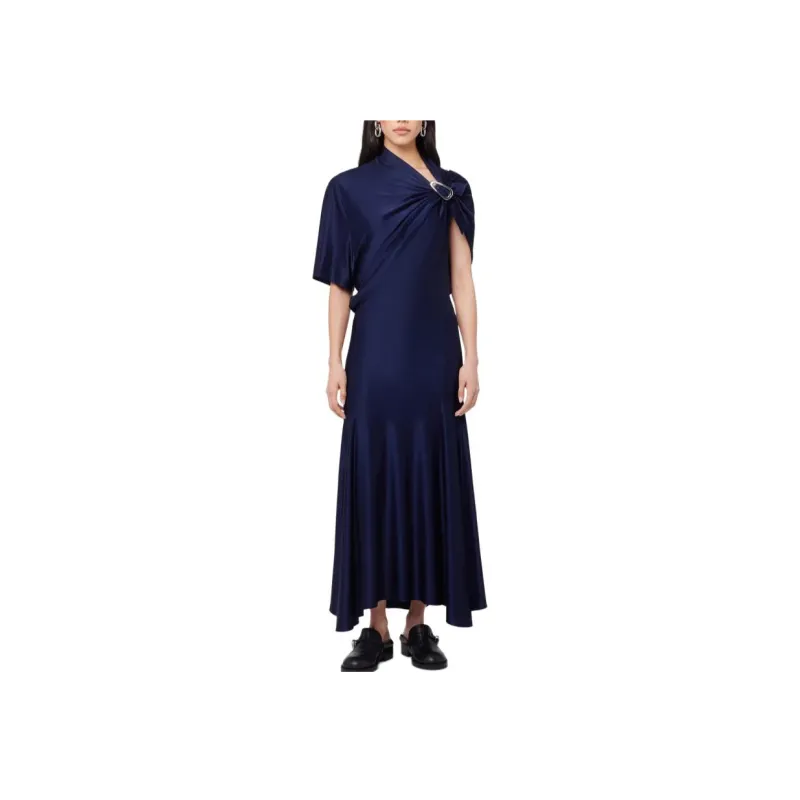 Rabanne Draped Midi Dress-3